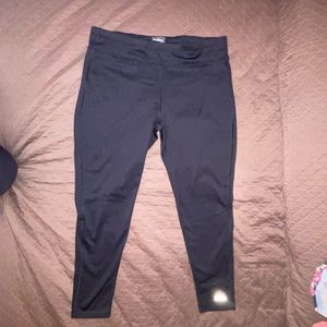 LL bean black leggings worn once size XL regular, thermal